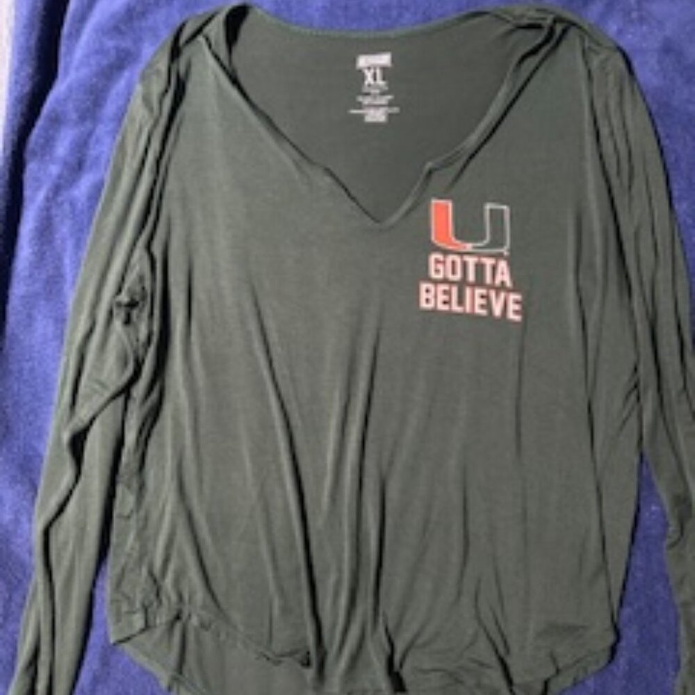 Miami Hurricanes Long Sleeve